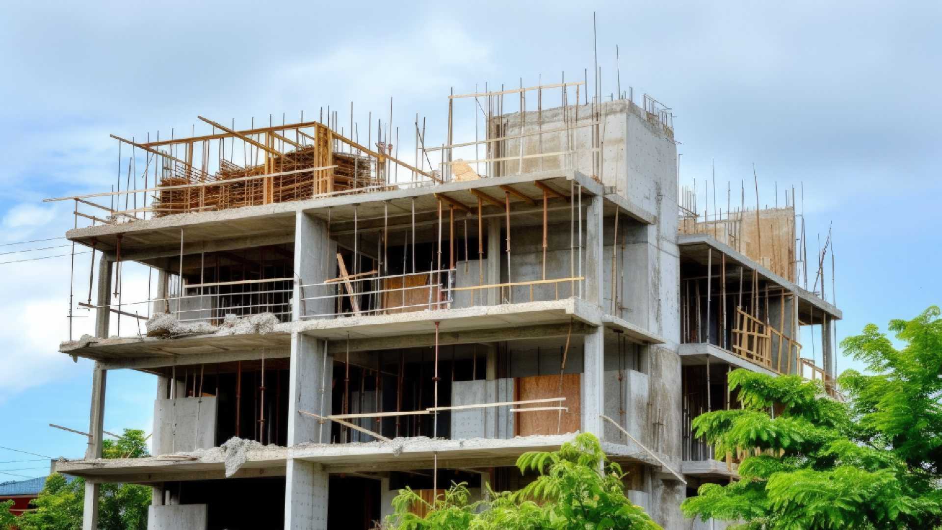 view-modern-construction-site